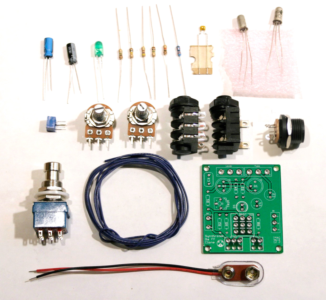 Arbiter Fuzz Face Clone – Assembly Instructions – Synthrotek