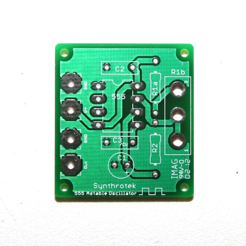 555 Timer Oscillator Synthrotek