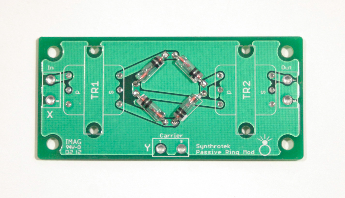 Passive Ring Modulator Assembly Instructions – Synthrotek