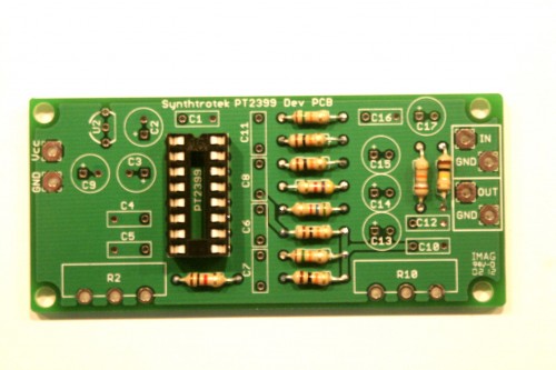 Dev_Board, Delay, Pt2399, DIY, Synthrotek