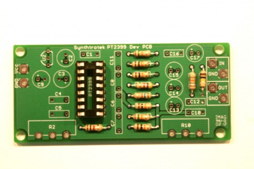 Dev_Board, Delay, Pt2399, DIY, Synthrotek