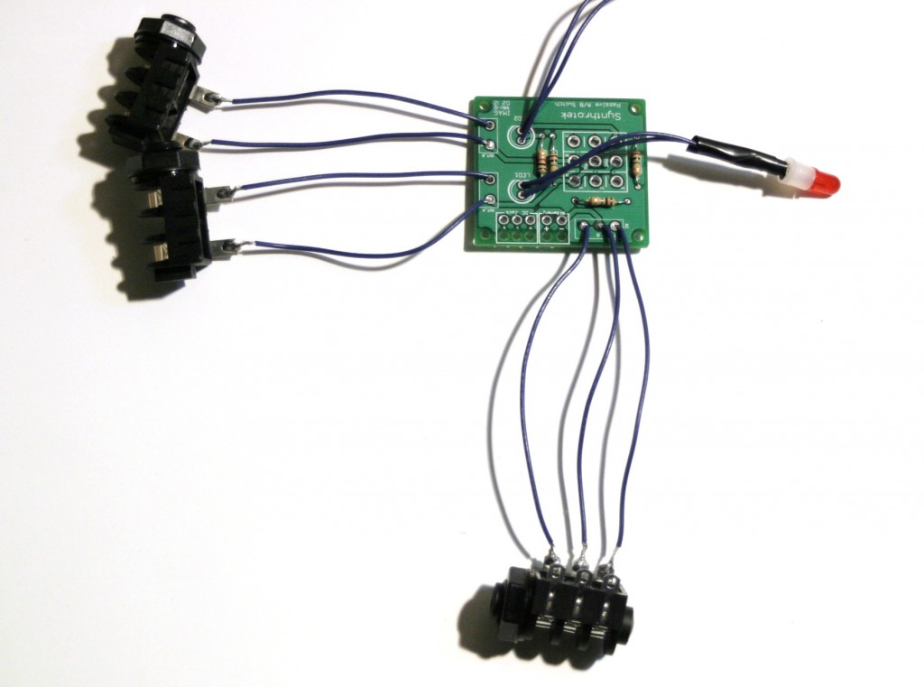 Passive, A/B, Switch, 3PDT, Electronic, Circuits, A/B Box, Synthrotek