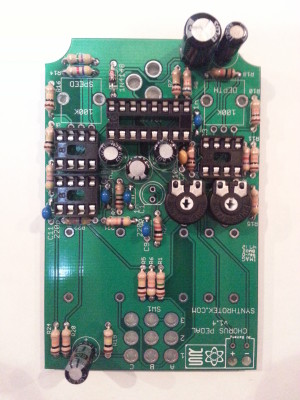 Chorus Pedal Capacitors