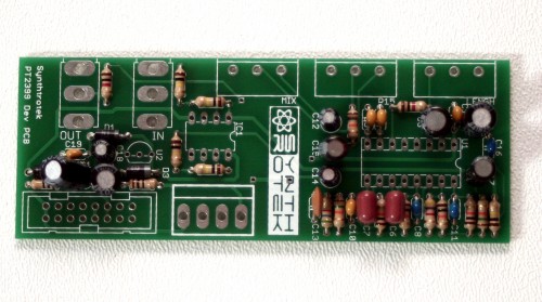 Modular PT2399 Delay (16mm) Step 2