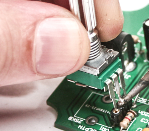 Soldering 9mm Pots