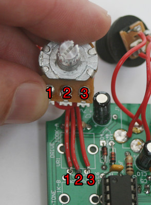 Potentiometer Wiring Order