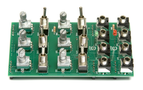 MST Dual Envelope Jacks, Switches, Pots, and LEDs