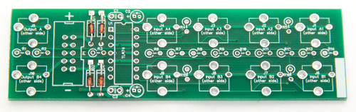 1U UNITY GAIN MIXER Diodes