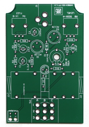 Face the Fuzz PCB