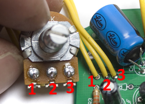 Face the Fuzz Pot Numbering