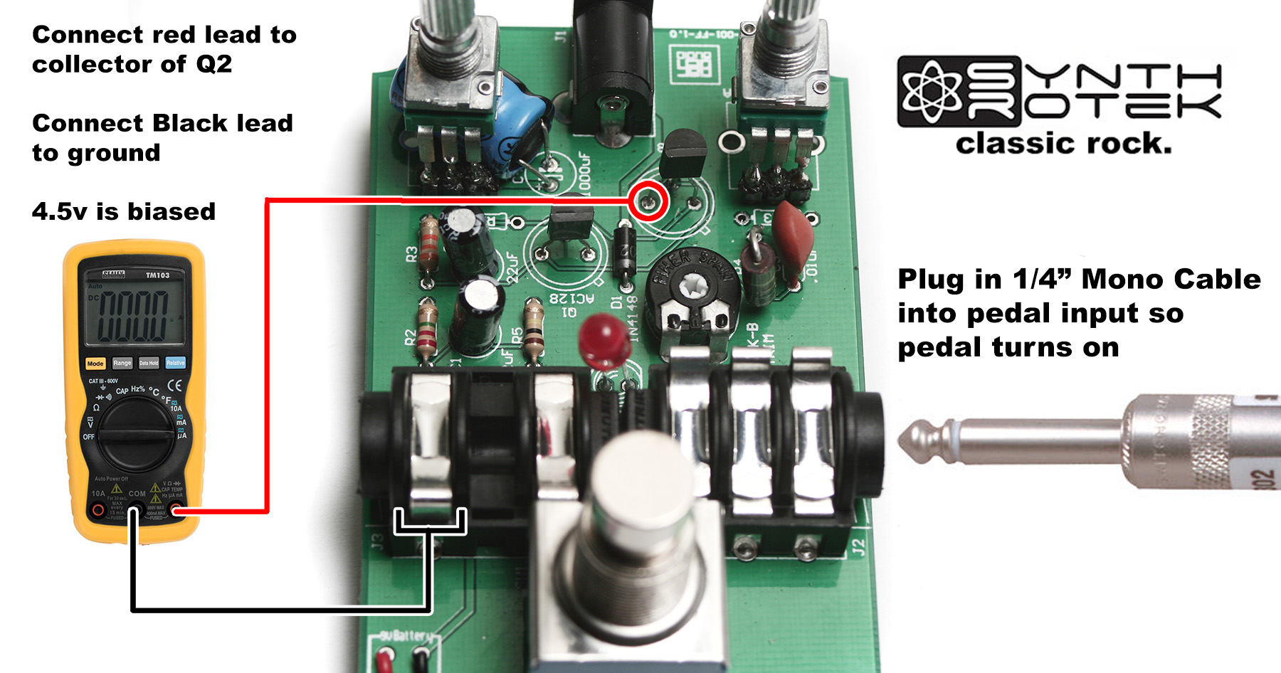 Germanium & Silicon PNP Transistor Fuzz Face Biasing Guides – Synthrotek