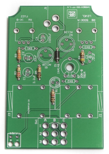 Face the Fuzz Resistors and Diode