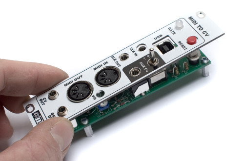 MST Midi to CV Front Panel Placement