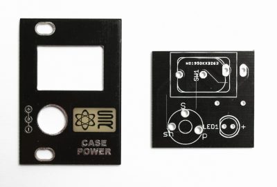 1U CASE POWER EURORACK PANEL and PCB