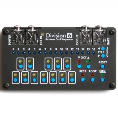 Division 6 Business Card Sequencer in Case