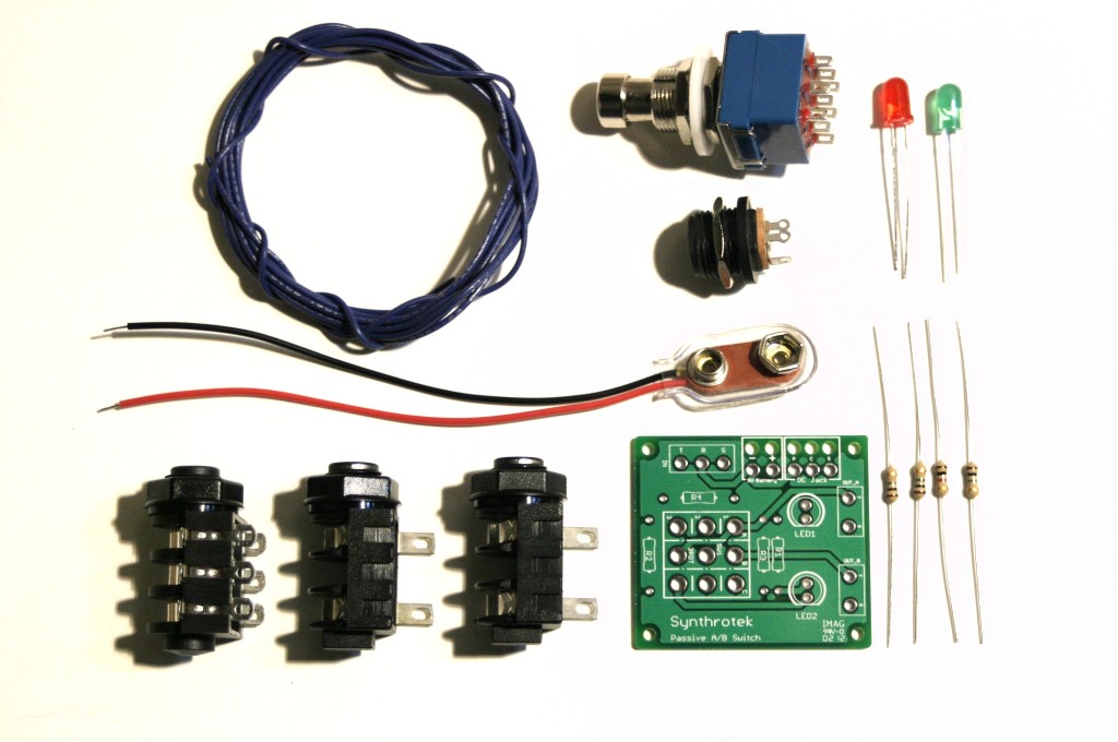 Passive, A/B, Switch, 3PDT, Electronic, Circuits, A/B Box, Synthrotek