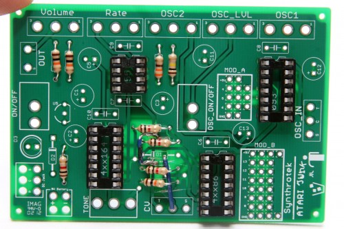 Atari, Atari_Junk, Atari_Junk_Console, AJC, DIY, Electronic_Circuits, Synthrotek