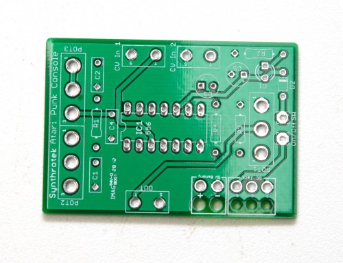Atari Punk, Console, APC,  PCB, Circuit Board, Synth, Synthrotek, 