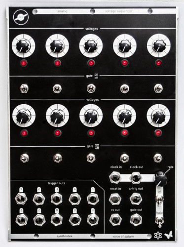 Voice of Saturn Analog 10 Step Sequencer w/ 5U Panel