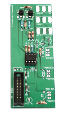 Eurorack DIRT Filter 2.2 Socket, IC, Power Header and Transistors