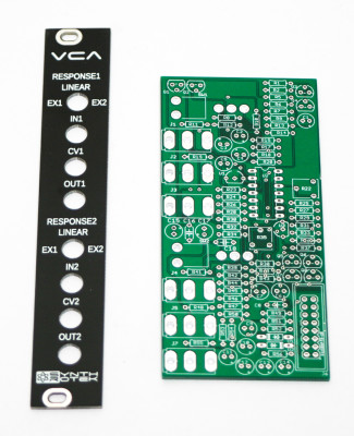 Eurorack VCA Panel & PCB