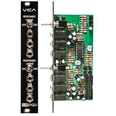 Complete Synthrotek Eurorack Dual VCA