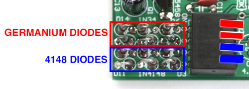 308 Distortion Diode Placement & Selection