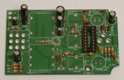 electro caps soldered!