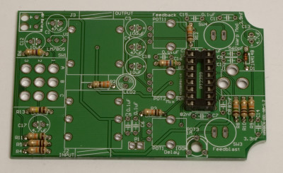 IC socket soldered!