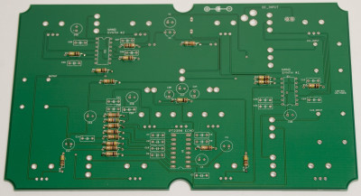 resistors soldered