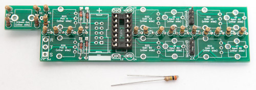 1U Stereo Mixer Resistors