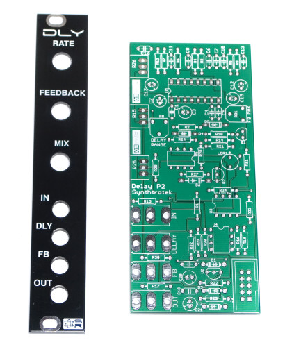 Synthrotek DLY PCB and Panel Set