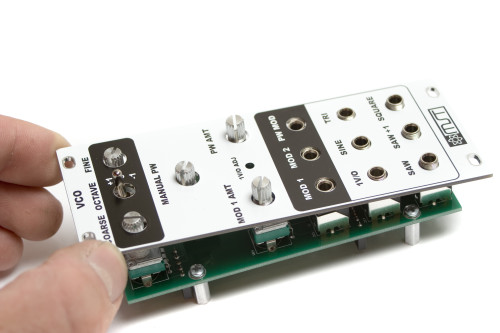 MST VCO Front Panel Placement