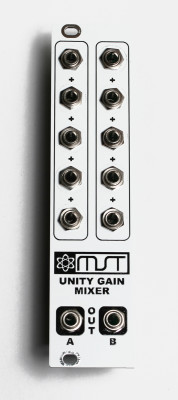 Final 3U Unity Gain Mixer