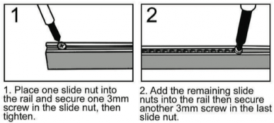 slide nut stuffing