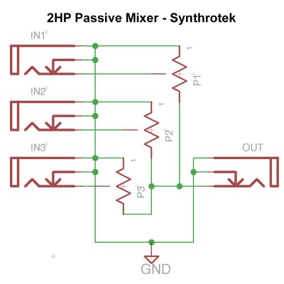 Passive mixer schematic