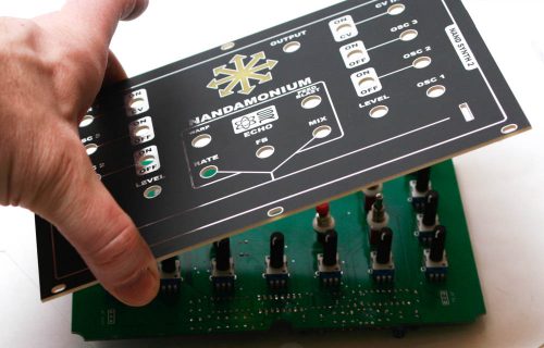 Nandamonium - Eurorack Panel Placement