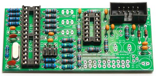 M/DIV 10-Pin Power Header and Programming Header