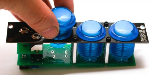Synthrotek Arcadian Rhythms DIY Kit, RGB - Arcade Style