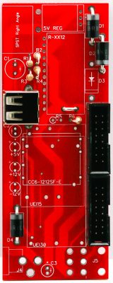 Main Board Shrouded Eurorack Power Headers