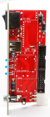 Panel, LEDs, Power Jack